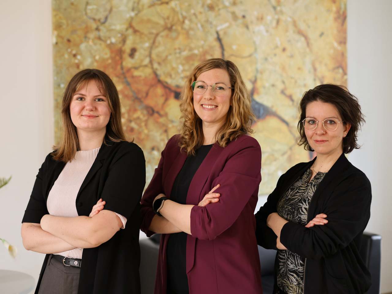 Teamfoto der Mitarbeiterinnen des Referates Personalentwicklung und –förderung
