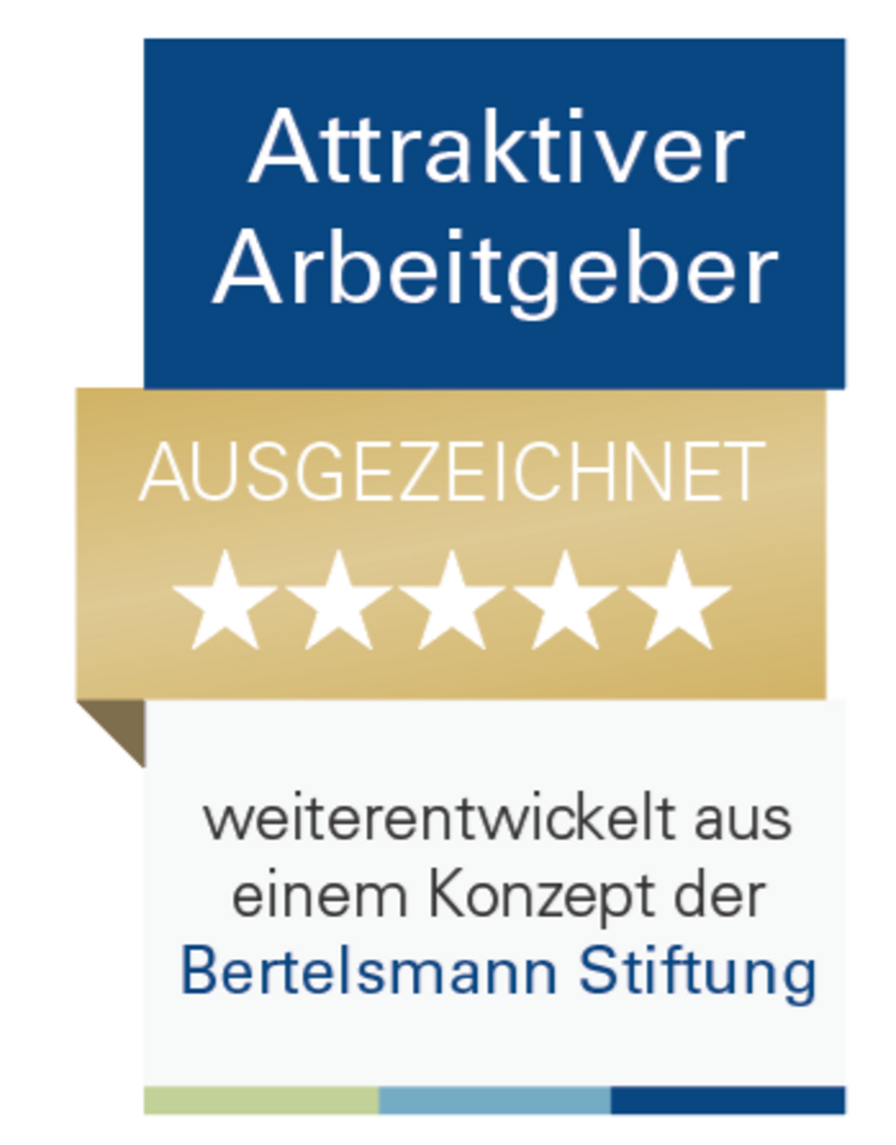 Qualitätssiegel: Ausgezeichnet als „Attraktiver Arbeitgeber“